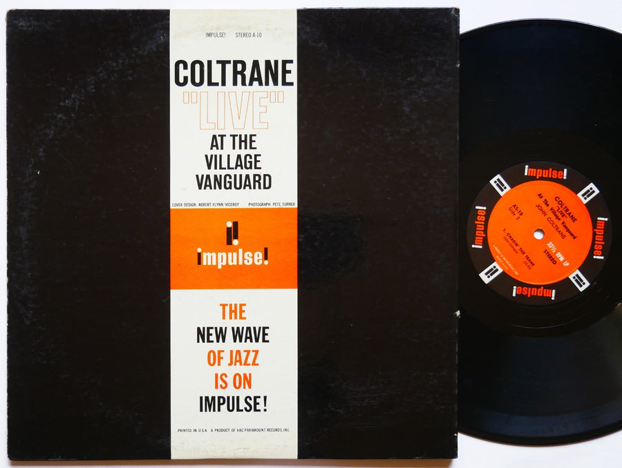 JOHN COLTRANE Live At The Village Vanguard LP IMPULSE! AS-10 Am-Par Eric Dolphy