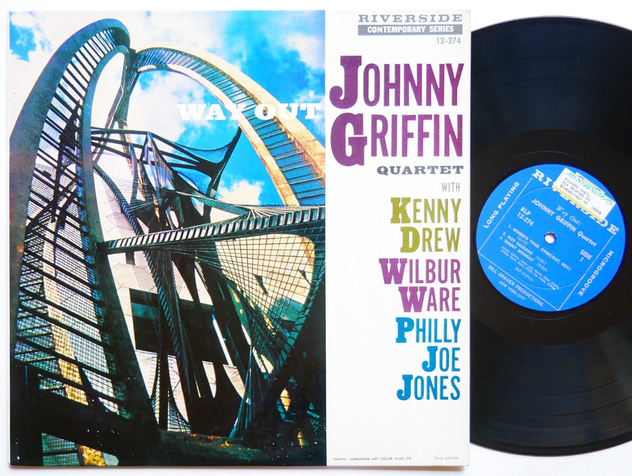 JOHNNY GRIFFIN Way Out! LP RIVERSIDE RLP 12-274 US 1958 DG MONO Kenny Drew VG+