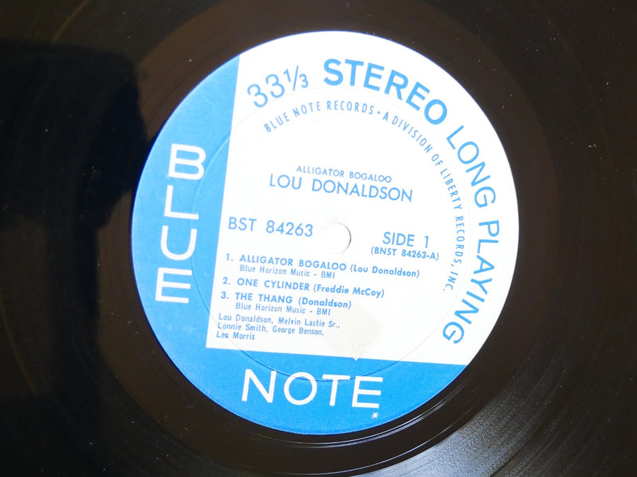 LOU DONALDSON Alligator Bogaloo LP BLUE NOTE BST 84263 Orig US 1967 Lonnie Smith