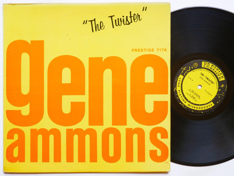 GENE AMMONS The Twister LP PRESTIGE 7176 NJ DG MONO Mal Waldron Jackie McLean