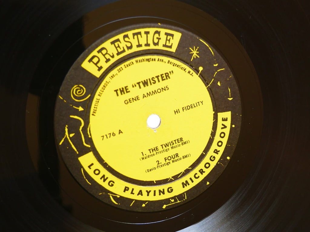 GENE AMMONS The Twister LP PRESTIGE 7176 NJ DG MONO Mal Waldron Jackie McLean
