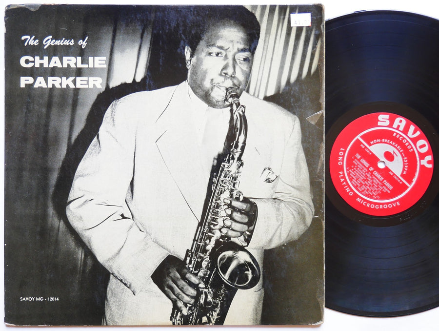 CHARLIE PARKER The Genius Of LP SAVOY MG-12014 MONO Miles Davis Dizzy Gillespie
