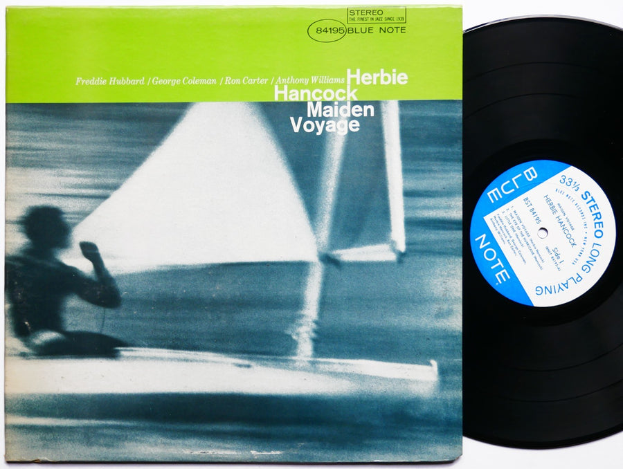 HERBIE HANCOCK Maiden Voyage LP BLUE NOTE 84195 US '65 NY RVG EAR Ron Carter VG+