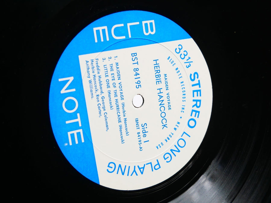 HERBIE HANCOCK Maiden Voyage LP BLUE NOTE 84195 US '65 NY RVG EAR Ron Carter VG+