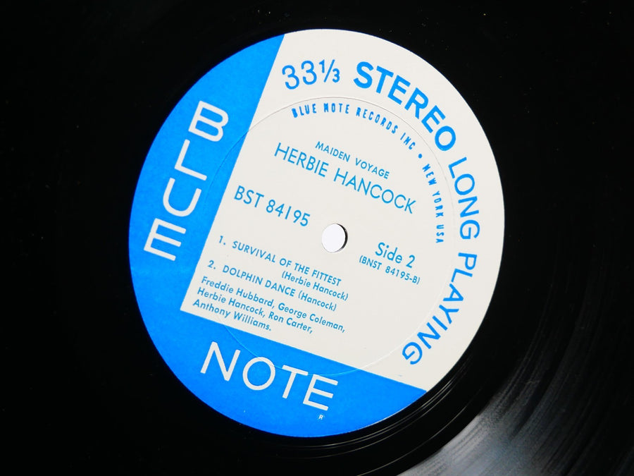 HERBIE HANCOCK Maiden Voyage LP BLUE NOTE 84195 US '65 NY RVG EAR Ron Carter VG+
