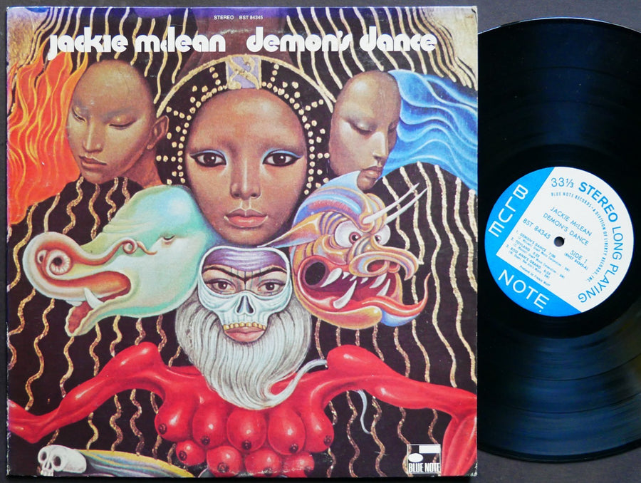 JACKIE MCLEAN Demon's Dance LP BLUE NOTE BST 84345 US 1970 RVG Woody Shaw VG+