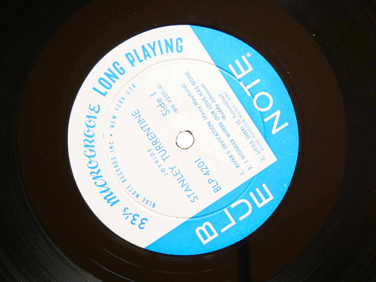 STANLEY TURRENTINE Joyride LP BLUE NOTE BLP 4201 NY DG EAR MONO Herbie Hancock