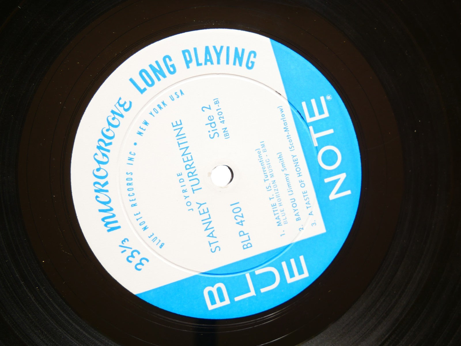 STANLEY TURRENTINE Joyride LP BLUE NOTE BLP 4201 NY DG EAR MONO Herbie Hancock