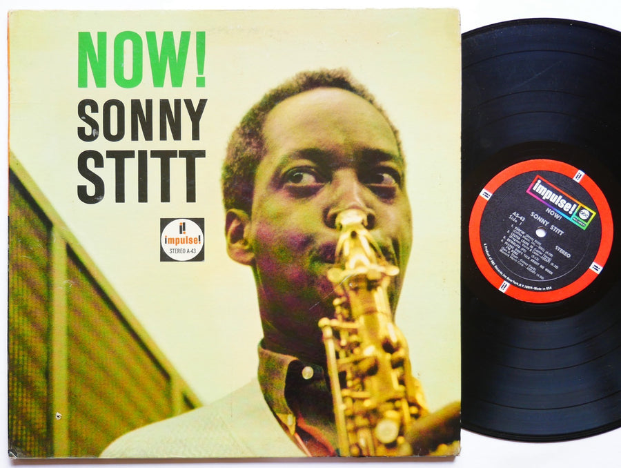 SONNY STITT Now! LP IMPULSE! AS-43 US 1968 RVG JAZZ Hank Jones Osie Johnson