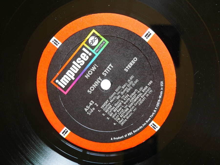 SONNY STITT Now! LP IMPULSE! AS-43 US 1968 RVG JAZZ Hank Jones Osie Johnson