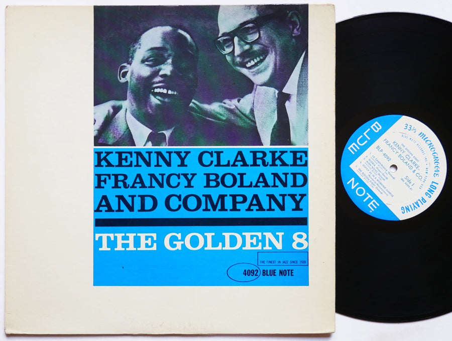 KENNY CLARKE FRANCY BOLAND The Golden 8 LP BLUE NOTE 4092 US 1961 NY EAR MONO