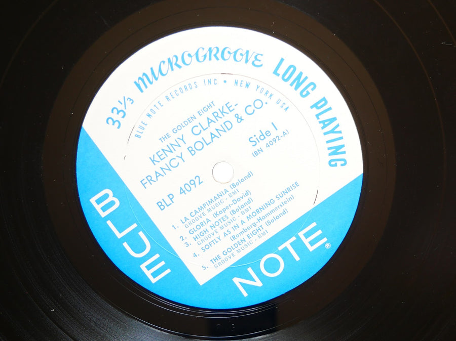 KENNY CLARKE FRANCY BOLAND The Golden 8 LP BLUE NOTE 4092 US 1961 NY EAR MONO
