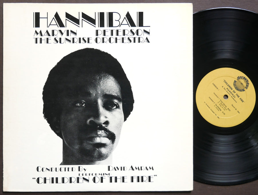 HANNIBAL MARVIN PETERSON Children Of The Fire LP SUNRISE RECORDS 1944 US 1974 NM