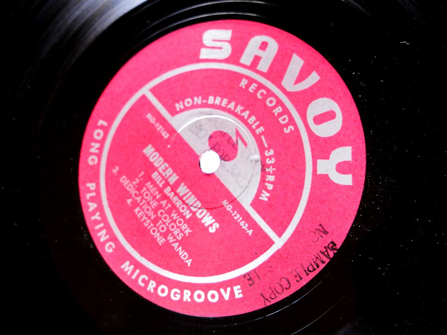 BILL BARRON Modern Windows LP SAVOY RECORDS MG-12163 US 1962 MONO Pete La Roca