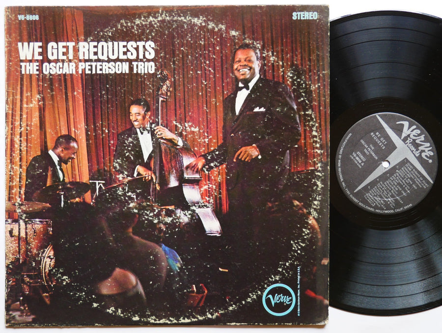 OSCAR PETERSON TRIO We Get Requests LP VERVE RECORDS V6-8606 US 1965 JAZZ