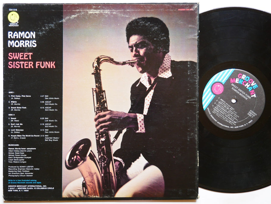 RAMON MORRIS Sweet Sister Funk LP GROOVE MERCHANT GM 516 US 1973 Jazz Funk