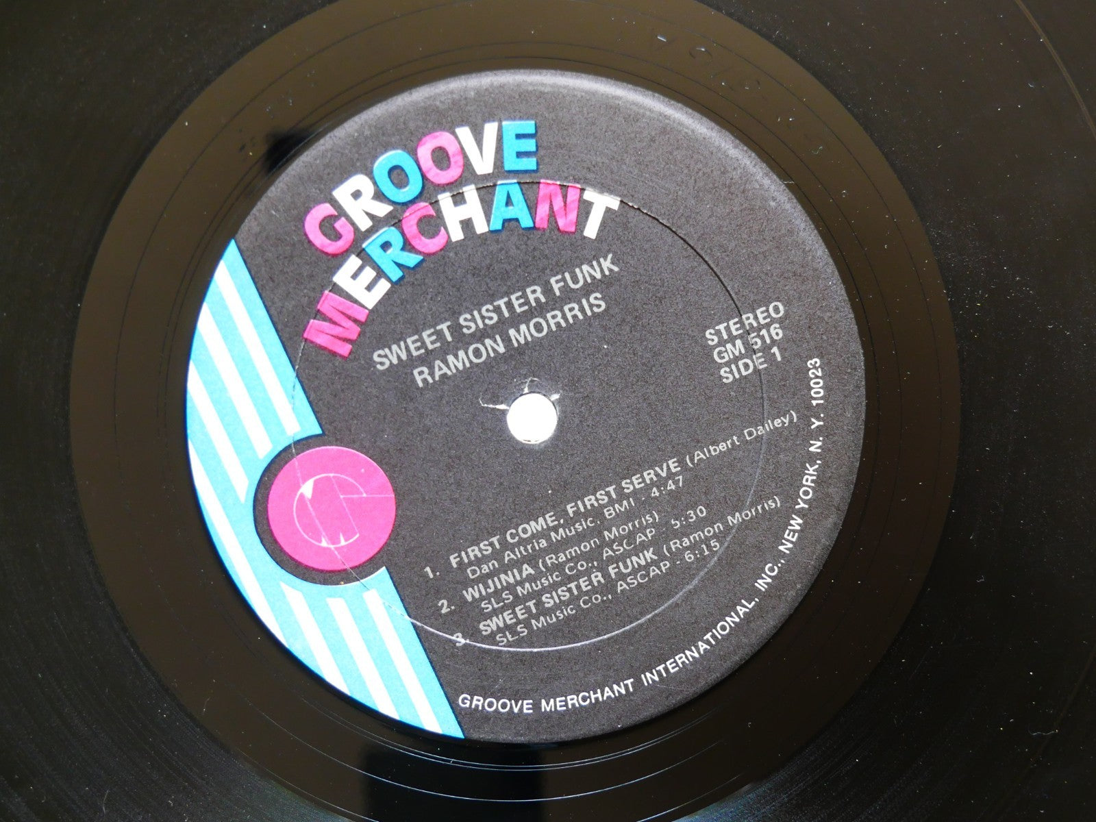 RAMON MORRIS Sweet Sister Funk LP GROOVE MERCHANT GM 516 US 1973 Jazz Funk