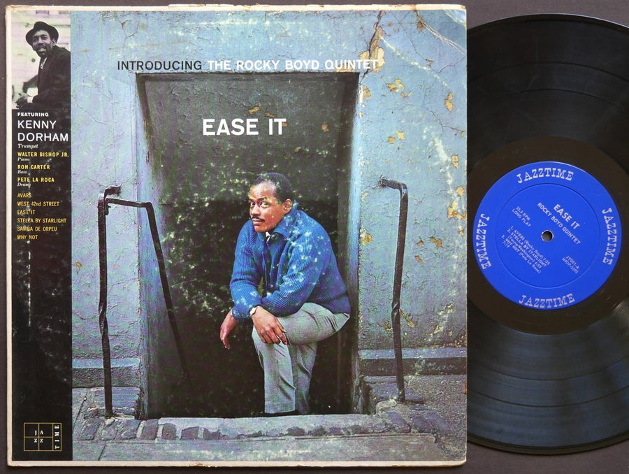 ROCKY BOYD QUINTET Ease It LP JAZZTIME JT001 US 1961 Kenny Dorham Pete La Roca