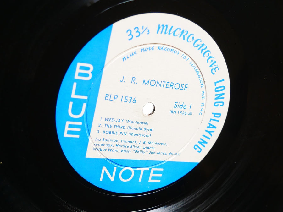 J.R. MONTEROSE LP BLUE NOTE BLP 1536 US 1957 LEXINGTON RVG EAR DG MONO FLAT Jazz
