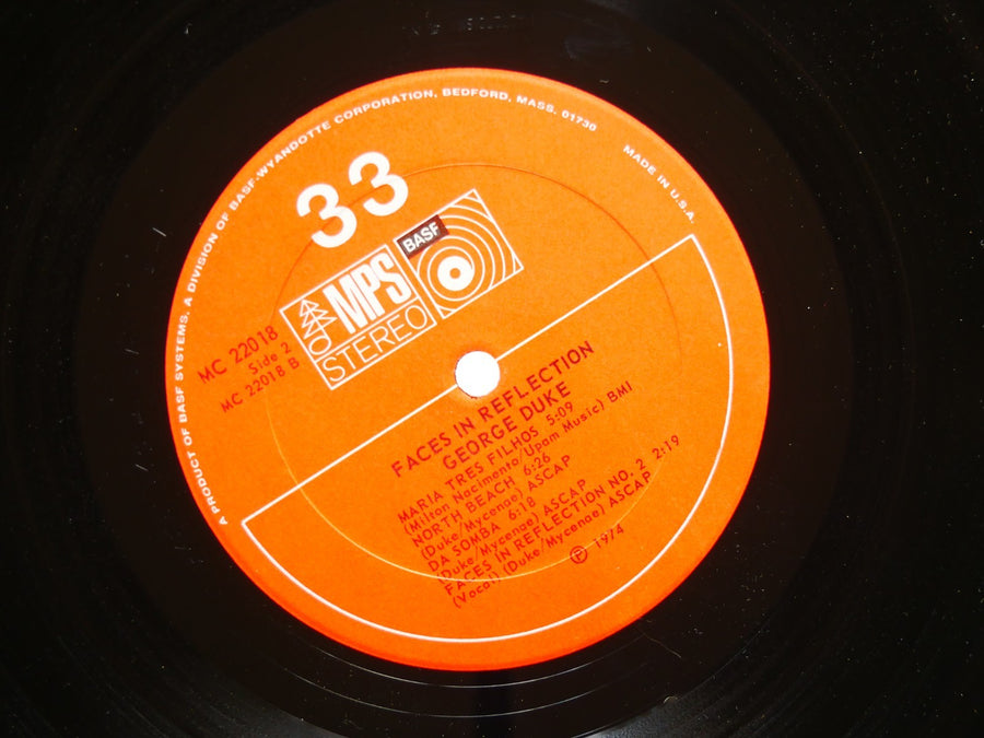 GEORGE DUKE Faces In Reflection LP MPS RECORDS MC 22018 US 1974 Jazz Capricorn