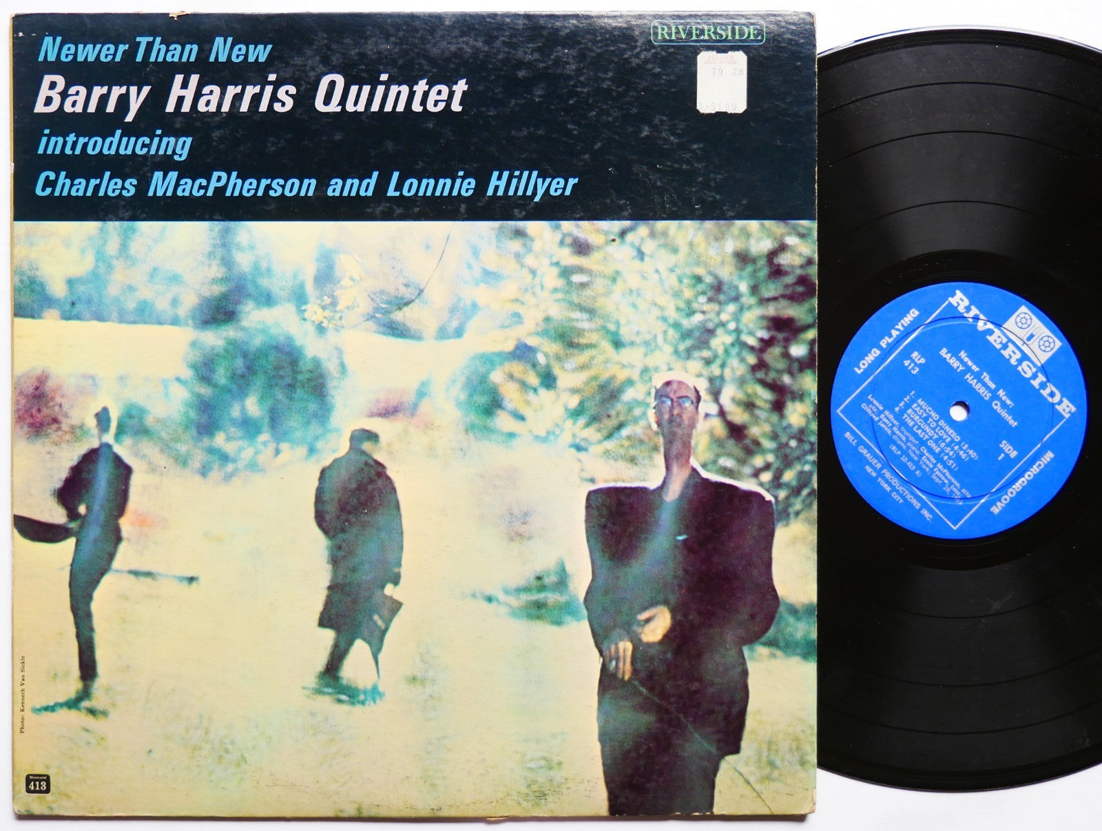 BARRY HARRIS Quintet Newer Than New LP RIVERSIDE RECORDS RLP 413 US 1961 DG MONO