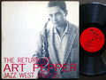 ART PEPPER The Return Of .. LP JAZZ: WEST JWLP-10 US 1957 DG MONO Jack Sheldon