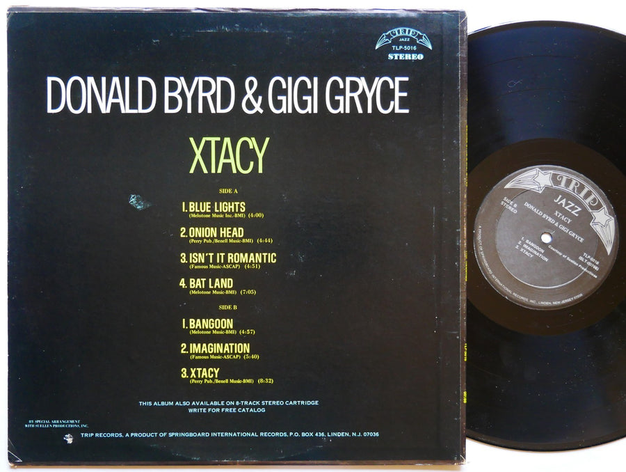 DONALD BYRD & GIGI GRYCE Xtacy LP TRIP TLP-5016 US 1974 Hank Jones Paul Chambers