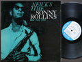 SONNY ROLLINS Newk's Time LP BLUE NOTE 4001 EAR MONO Wynton Kelly Doug Watkins