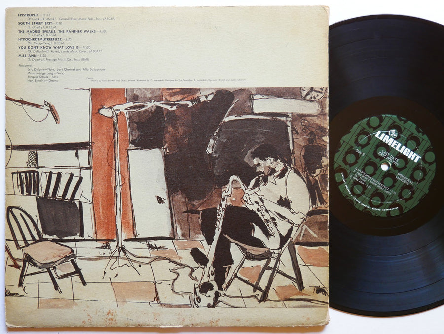 ERIC DOLPHY Last Date LP LIMELIGHT LM 82013 US 1965 DG MONO Jazz