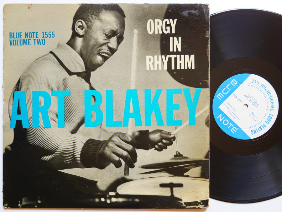 ART BLAKEY Orgy In Rhythm Volume Two BLUE NOTE BLP 1555 US 1957 NY 23 EAR MONO