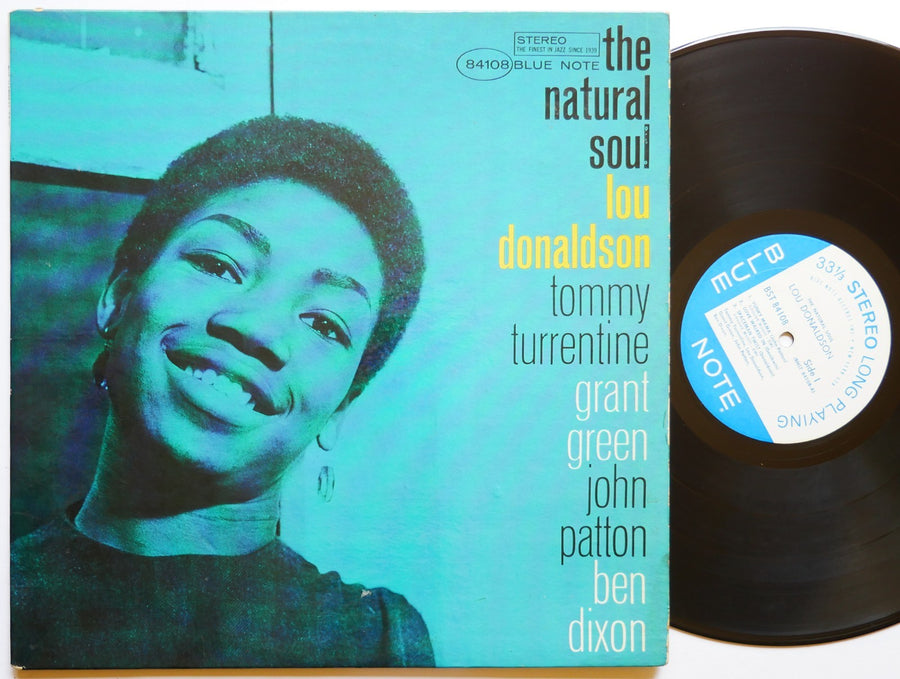 LOU DONALDSON The Natural Soul LP BLUE NOTE BST 84108 US 1963 NY EAR Grant Green
