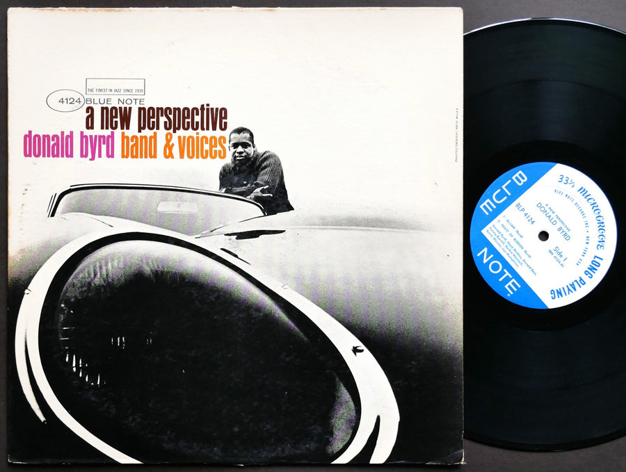 DONALD BYRD A New Perspective LP BLUE NOTE BLP 4124 US 1964 EAR MONO Hank Mobley