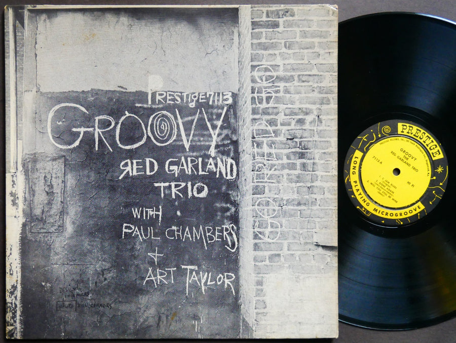 RED GARLAND TRIO Groovy LP PRESTIGE PRLP 7113 US 1958 DG MONO Paul Chambers VG+
