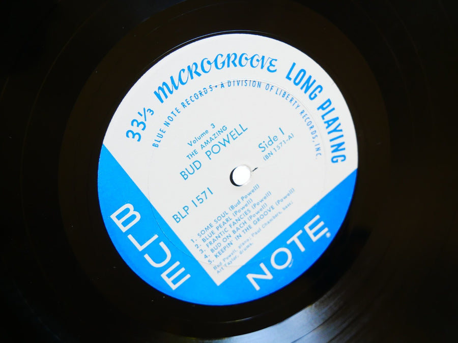 BUD POWELL The Amazing Vol. 3 Bud! BLUE NOTE 1571 LIBERTY RVG MONO Curtis Fuller
