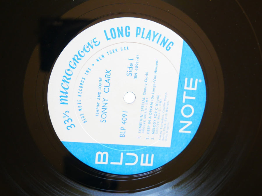 SONNY CLARK Leapin' And Lopin' LP BLUE NOTE BLP 4091 US 1962 NY RVG EAR MONO