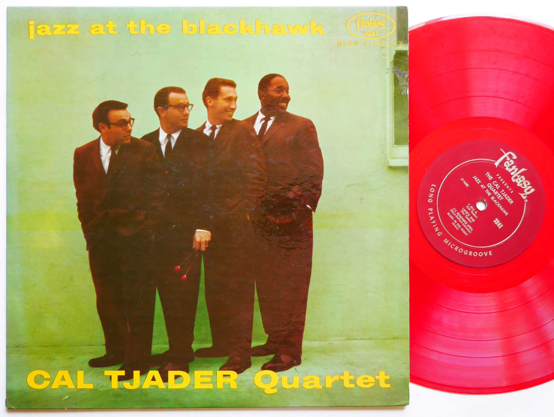 CAL TJADER QUARTET Jazz At The Blackhawk LP FANTASY 3241 US 1957 Vince Guaraldi