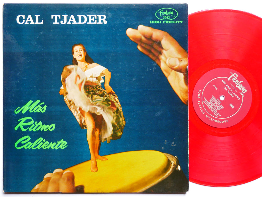 CAL TJADER Más Ritmo Caliente LP FANTASY 3262 US 1960 DG MONO RED Vince Guaraldi