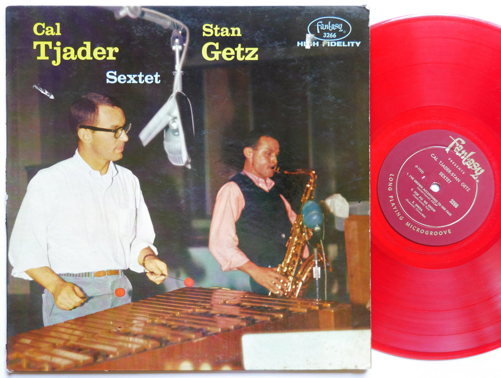 CAL TJADER STAN GETZ Sextet FANTASY 3266 LP US 1958 Scotty LaFaro Billy Higgins