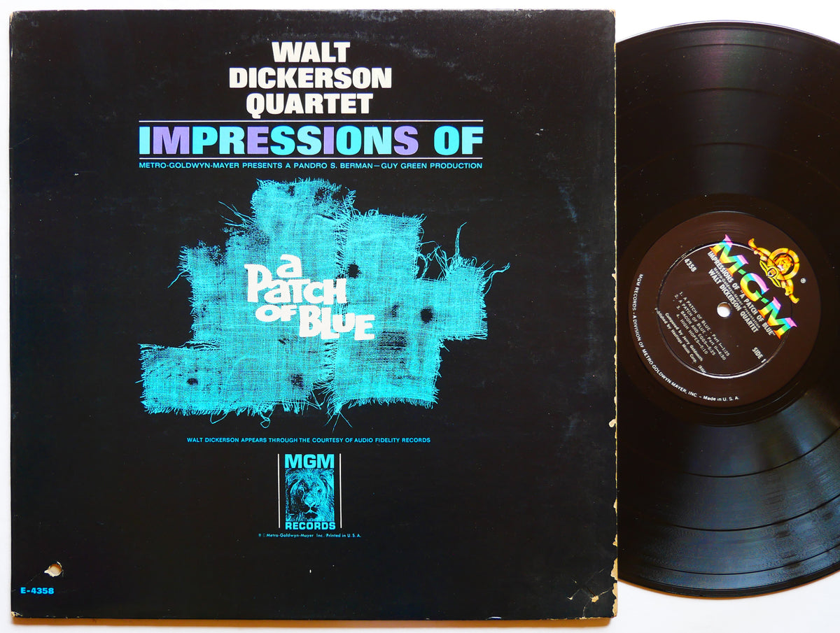 WALT DICKERSON Impressions Of A Patch Of Blue LP MGM E-4358 US 1965 MONO Sun Ra