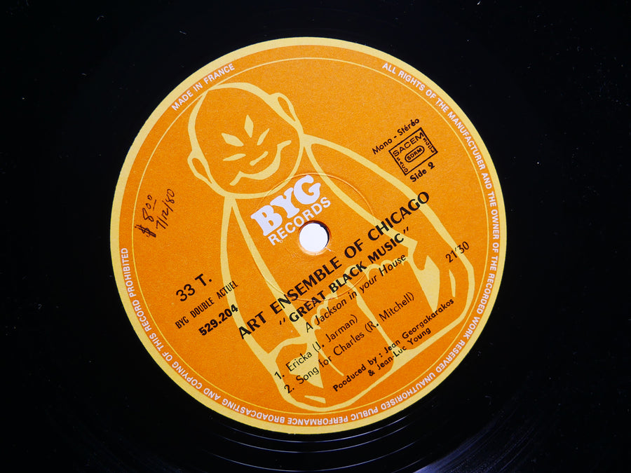 ART ENSEMBLE OF CHICAGO Great Black Music 2 x LP BYG RECORDS 529.204 FRANCE 1971