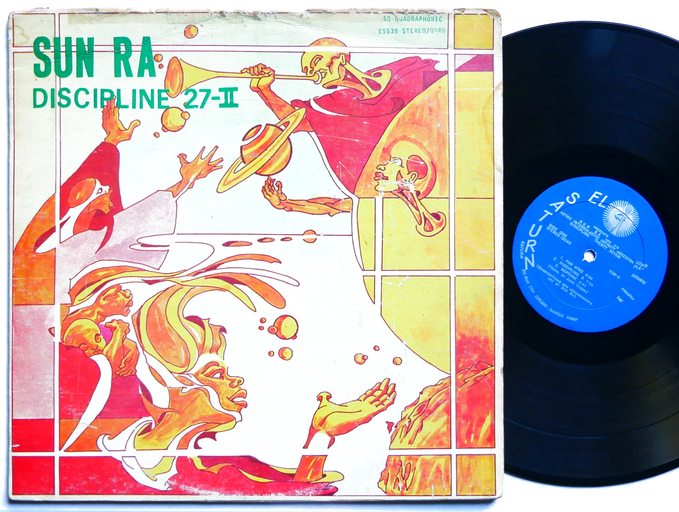 SUN RA Infinity Arkestra Discipline 27-II LP EL SATURN RECORDS 538 US 1973 Jazz