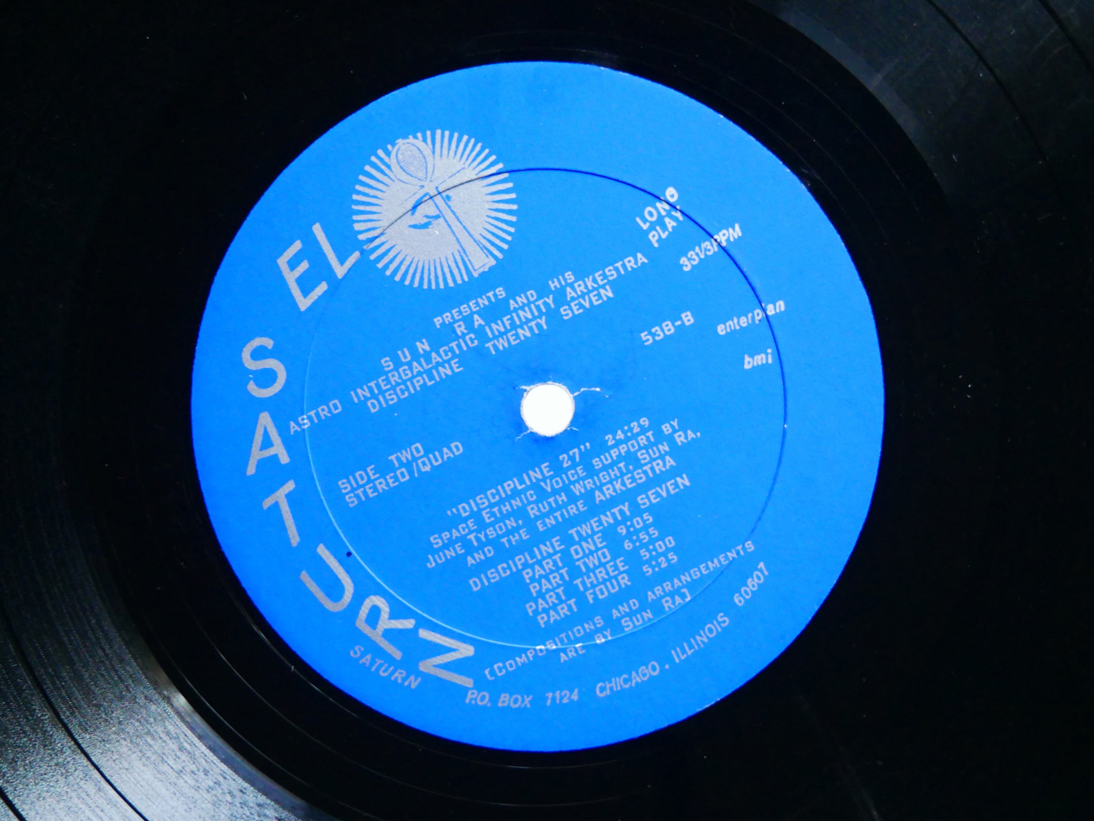 SUN RA Infinity Arkestra Discipline 27-II LP EL SATURN RECORDS 538 US 1973 Jazz