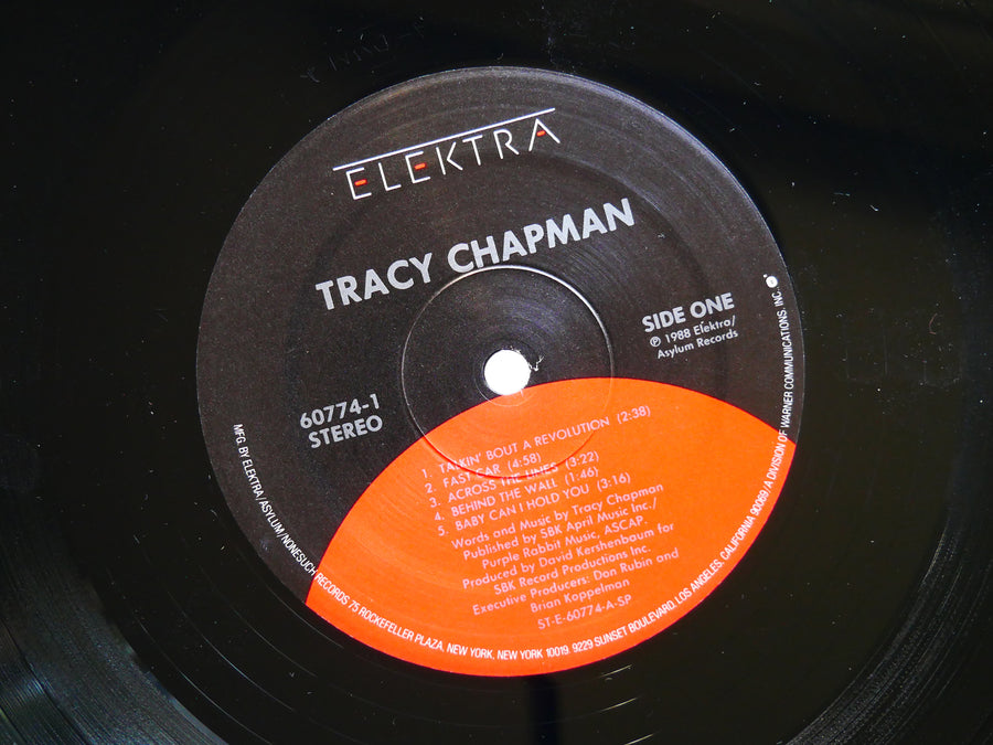 TRACY CHAPMAN Self Titled LP ELEKTRA 60774-1 US 1988 CLEAN
