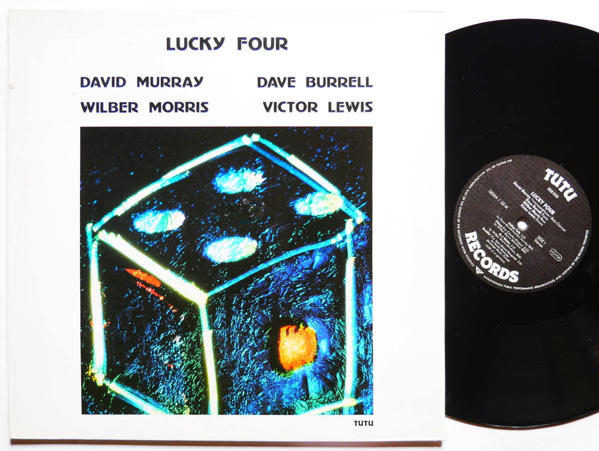 DAVID MURRAY DAVE BURRELL Lucky Four LP TUTU RECORDS TUTU 888 008 GERMANY 1989