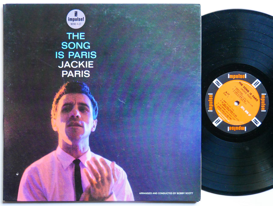 JACKIE PARIS The Song Is Paris LP IMPULSE A-17 RVG MONO Hank Jones Roy Haynes