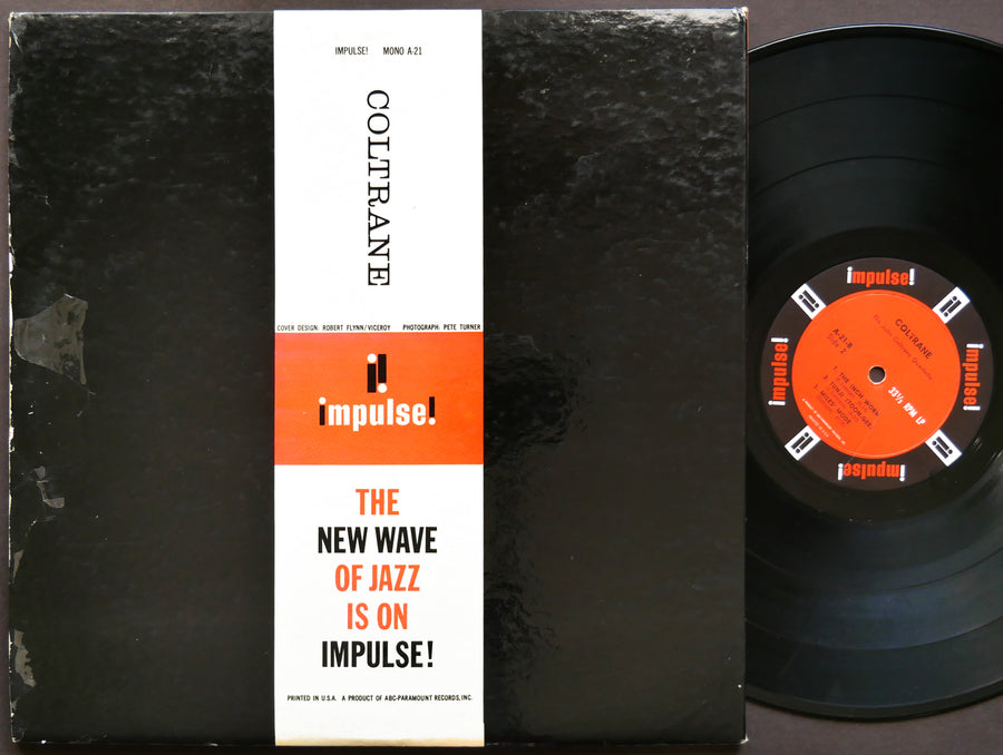 JOHN COLTRANE Quartette Coltrane LP IMPULSE! A-21 US 1963 RVG MONO Elvin Jones