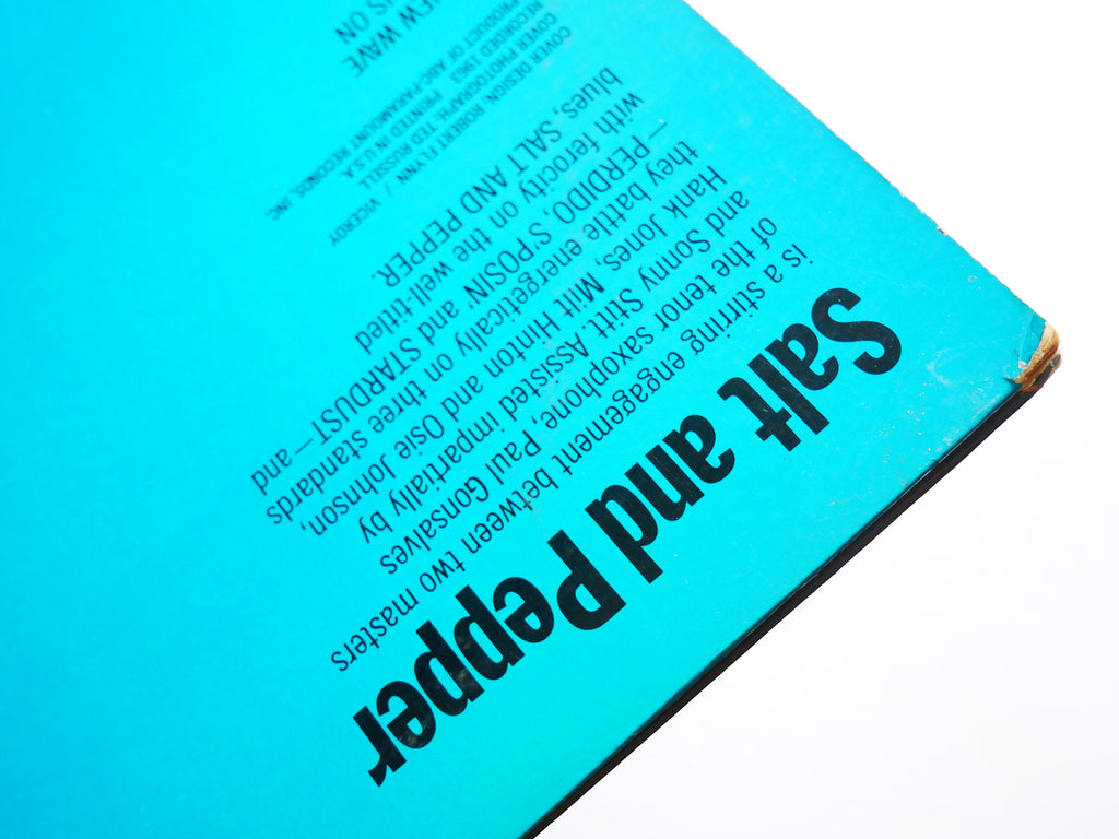 SONNY STITT PAUL GONSALVES Salt And Pepper LP IMPULSE! A-52 RVG MONO Hank Jones