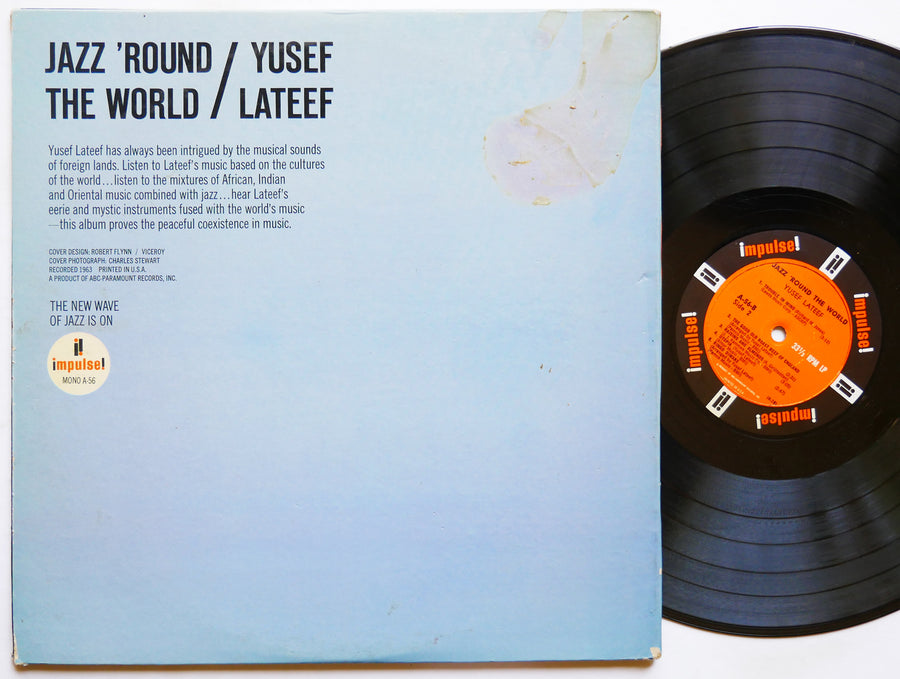 YUSEF LATEEF Jazz 'Round The World LP IMPULSE! A-56 US '64 MONO Richard Williams