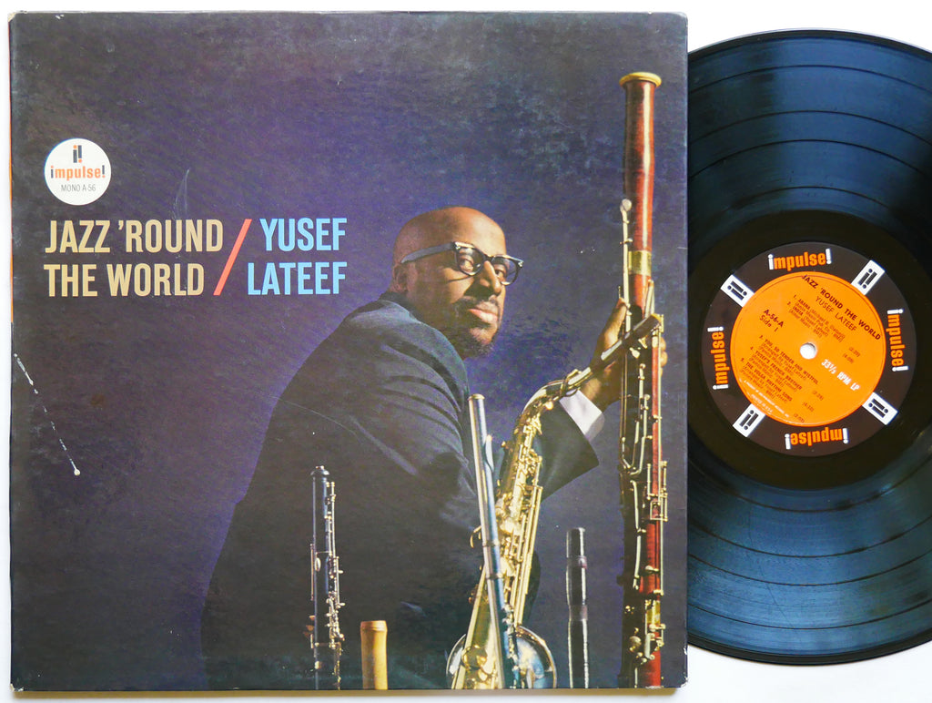 YUSEF LATEEF Jazz 'Round The World LP IMPULSE! A-56 US '64 MONO Richard Williams