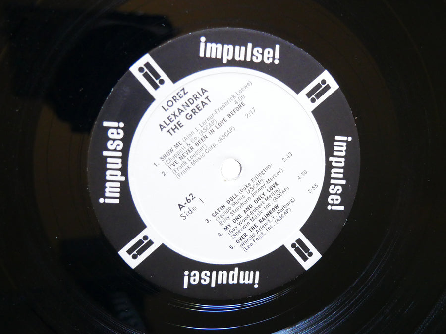 LOREZ ALEXANDRIA Alexandria The Great LP IMPULSE! A-62 US 1964 MONO Wynton Kelly
